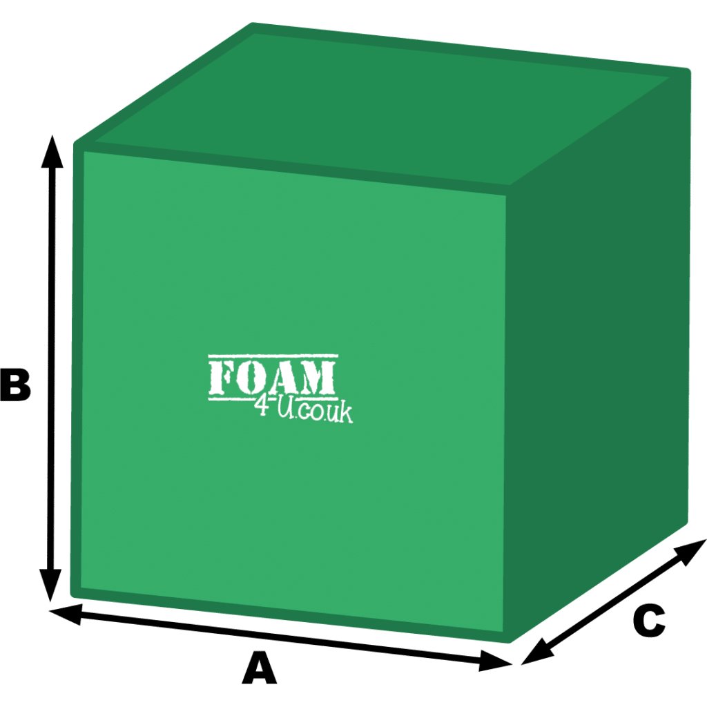 Cuboid Foam Shape Foam 4 U