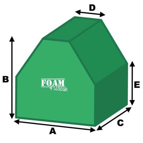 Reticulated Foam Window Seat Foam 4 U