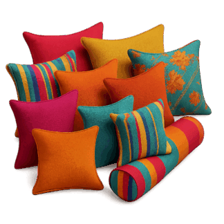 Custom Made Scatter & Bolster Cushion Covers