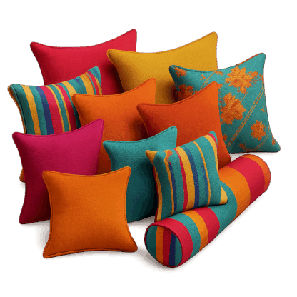Custom Made Scatter & Bolster Cushion Covers