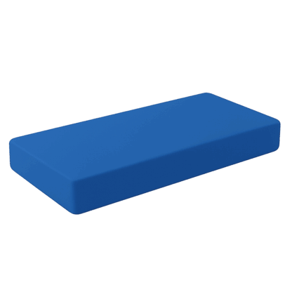 Rectangle Truck Mattress in Royal Blue