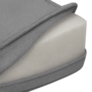 Boxed & Piped Cushion with Foam & Dacron 