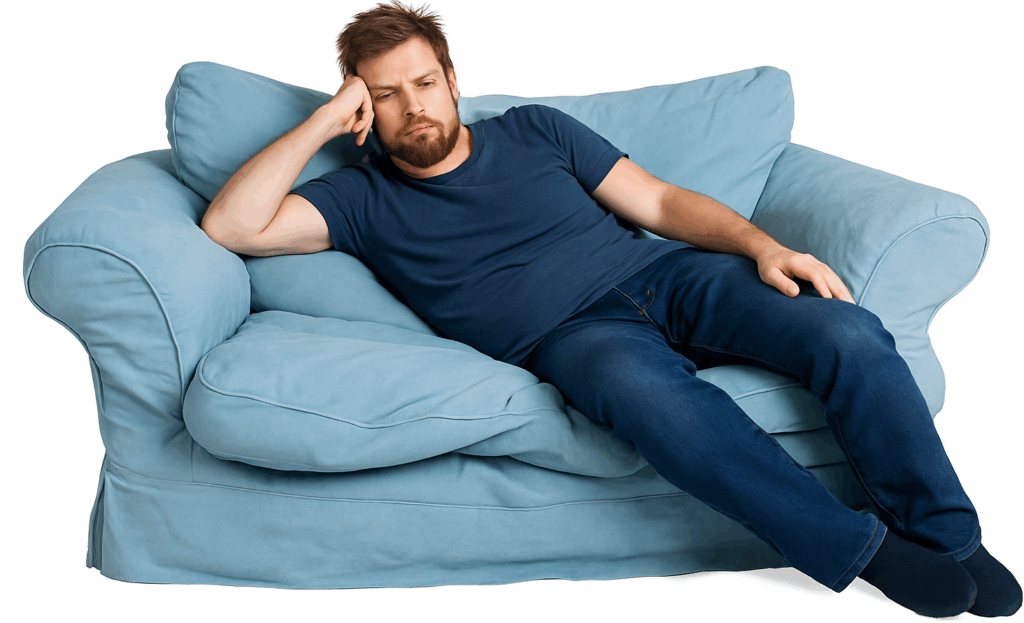 Collapsed Sofa Cushions