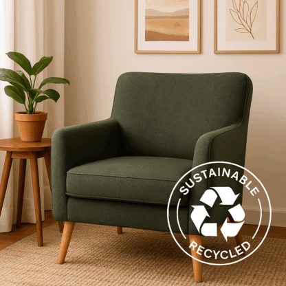 Earthly Sustainable and Recycled Upholstery Fabric