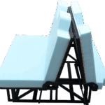 Rock & Roll Bed Frame with Foam