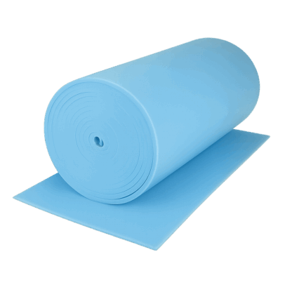 Peeled Foam Roll