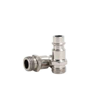 Airline coupling male Euro fitting (2pc)