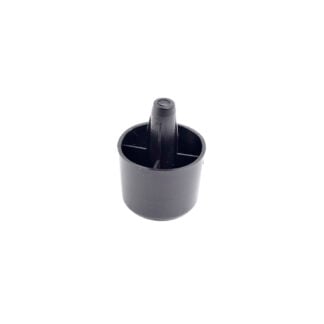 30mm Black Knock in Plastic Glides