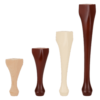 Queen Anne Wooden Feet