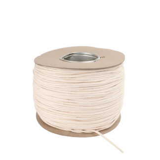 Braided cotton piping cord