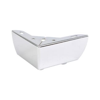 Chrome Corner Metal Leg