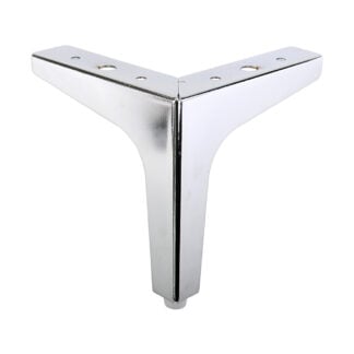 Chrome Corner Metal Leg