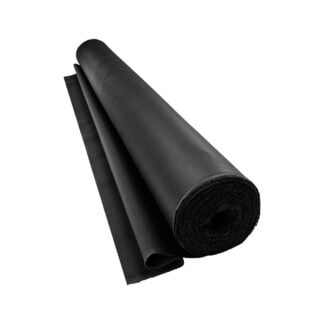 Black Torino Waterproof Canvas (per mtr)