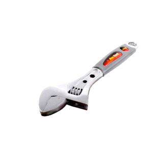 Am-Tech 6” Adjustable Wrench injected Grip