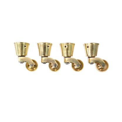 32mm (1¼”) Brass Cup Castor