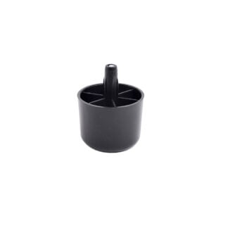 40mm Black Knock in Plastic Glides