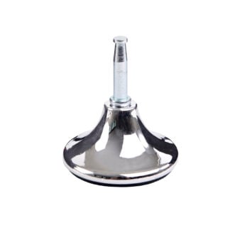 Chrome Mushroom Glides & Sockets