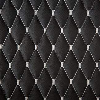 Custom Stitch Vinyl Small White Diamond (per mtr)