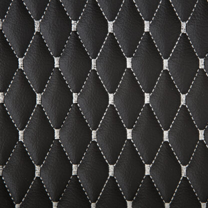 Custom Stitch Vinyl Small White Diamond (per mtr)