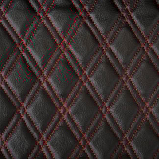 Custom Stitch Vinyl Large Red Diamond (per mtr)