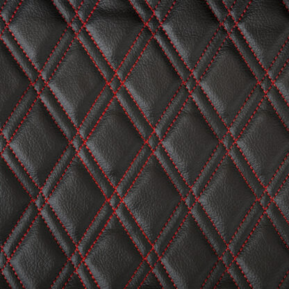 Custom Stitch Vinyl Large Red Diamond (per mtr)