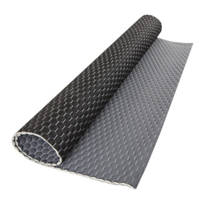 Custom Stitch Vinyl Honeycomb Grey Vinyl (per mtr) - Image 2
