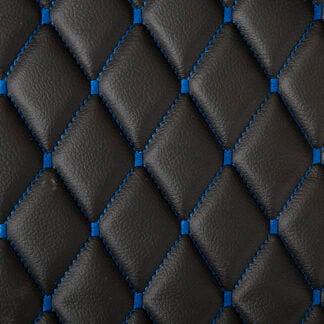 Custom Stitch Vinyl Small Blue Diamond (per mtr)