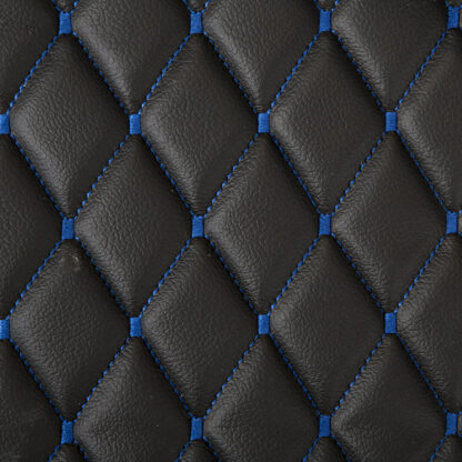 Custom Stitch Vinyl Small Blue Diamond (per mtr)