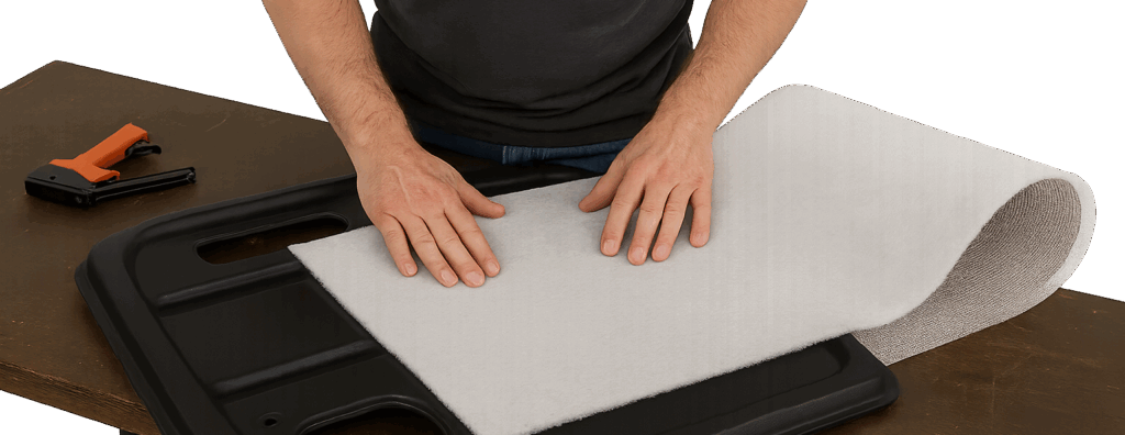 Scrim & Peeled Foam 