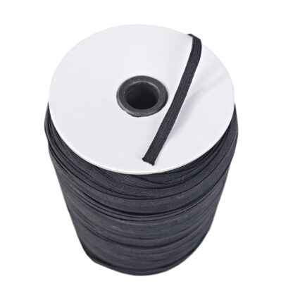 Black 6mm Elastic 8 cord (250mtr) - Image 2