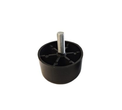25mm Black Screw in Plastic Glides
