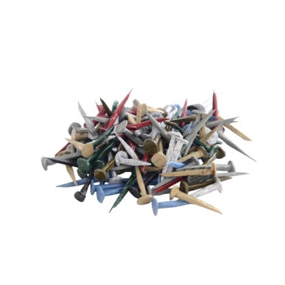 13mm coloured gimp pins – 500g pack for upholstery fastening, fabric and braid attachment