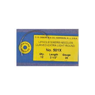 C.S Osborne N501X Extra Light Upholstery Needles - 2½", 1 Pack