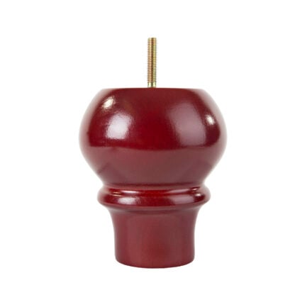 Turned Shaped Bun Foot 110mm diameter x 130mm tall - Image 3