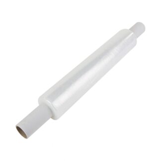 Clear Pallet Wrap 400mm Wide Extended Core 300mtr roll