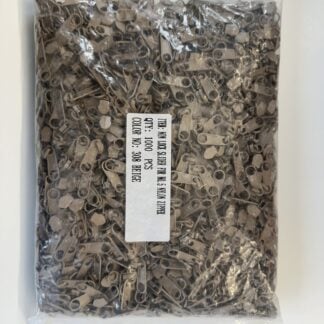 Clearance Beige No5 Zip sliders Bag of 1000