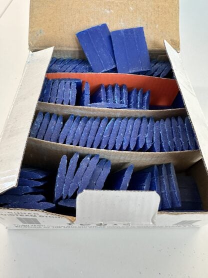 Blue Wax Chalk sticks Box of 100pcs CLEARANCE