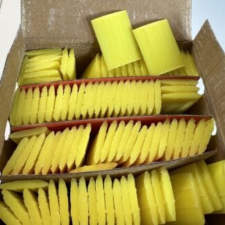 Yellow Wax Chalk sticks Box of 100pcs CLEARANCE