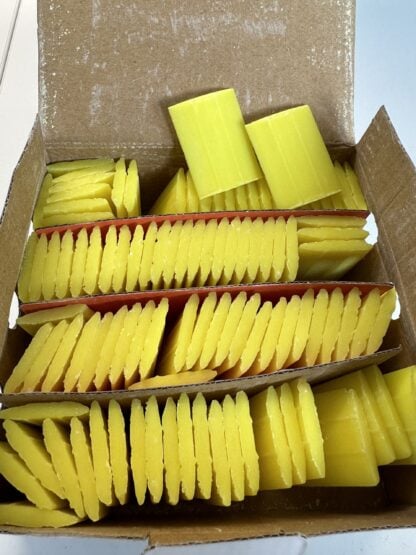 Yellow Wax Chalk sticks Box of 100pcs CLEARANCE