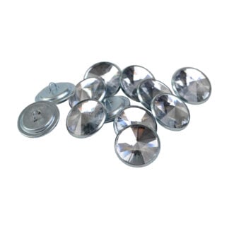 Crystal Loop Back Buttons