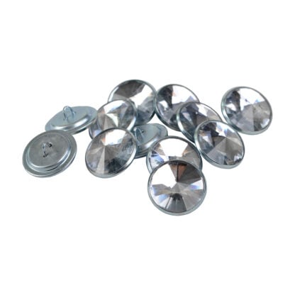 Crystal Loop Back Buttons