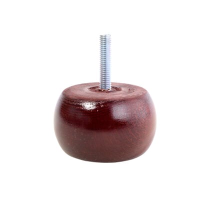 Wooden Bun Foot 87mm diameter x 54mm - Image 5