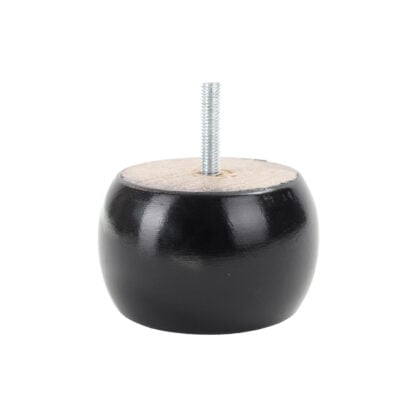Wooden Bun Foot 87mm diameter x 54mm - Image 2