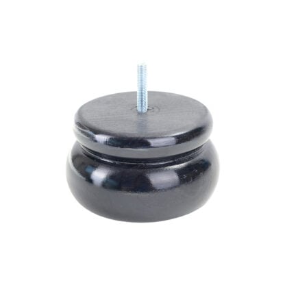 Shaped Wooden Bun Foot 125mm diameter x 80mm - Image 6
