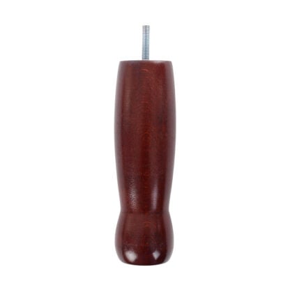 Shaped Wooden Foot 65mm diameter x 200mm - Image 4
