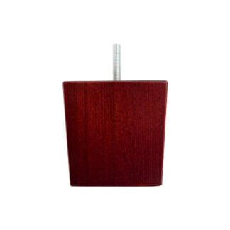 Square Wooden Foot 95mm x 95mm x 90mm