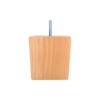Square Wooden Foot 95mm x 95mm x 90mm - Image 4