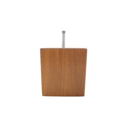 Square Wooden Foot 95mm x 95mm x 90mm - Image 2
