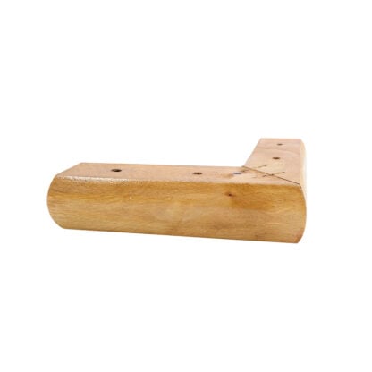 Wooden Corner Foot 165mm x 165mm x 38mm - Image 3