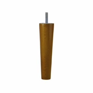 Round Tapered Wooden Leg  40mm diameter x 150mm tall